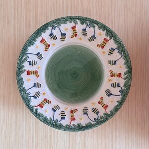 Yankee Candle holiday plate